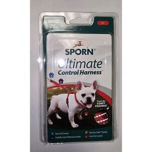 Sporn ULTIMATE Control Harness RED Small 14-24 in.
